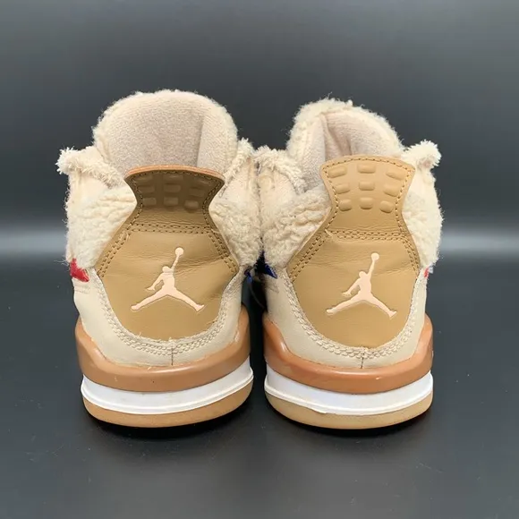 Jordan 4 Retro Wild Things Shoes DH0573-264 Youth Sz 2Y EU 33.5