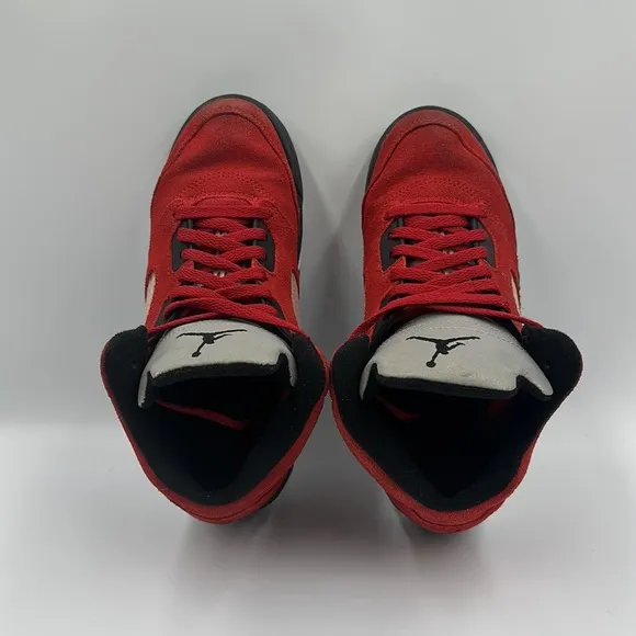 Jordan 5 Retro Raging Bull Basketball Shoes Youth Sz 2Y
