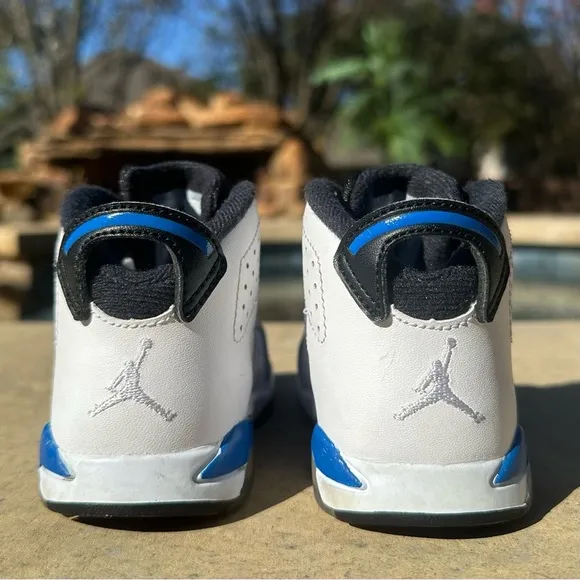 Jordan 6 Retro Racer Blue With OG Box - Toddler Size 5C