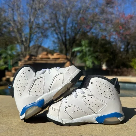 Jordan 6 Retro Racer Blue With OG Box - Toddler Size 5C
