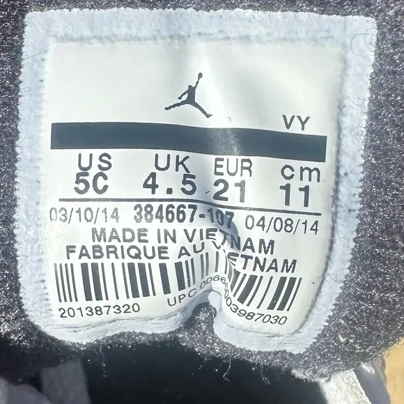 Jordan 6 Retro Racer Blue With OG Box - Toddler Size 5C