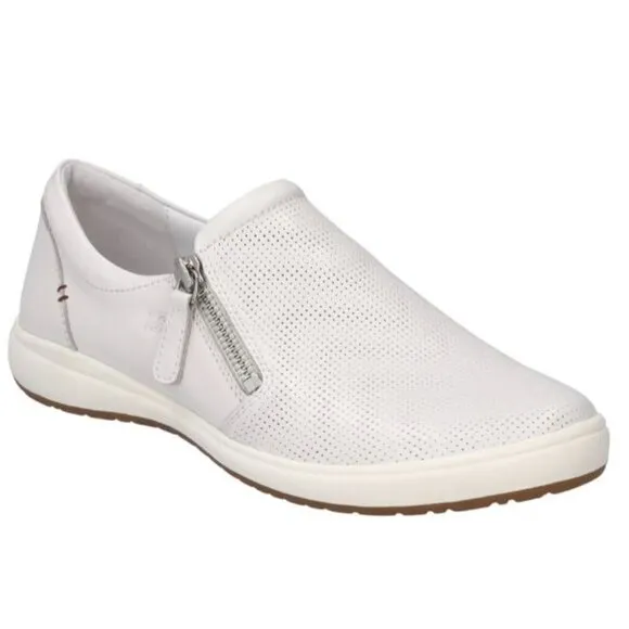 Josef Seibel Men’s White Slip On EU 40 US 7