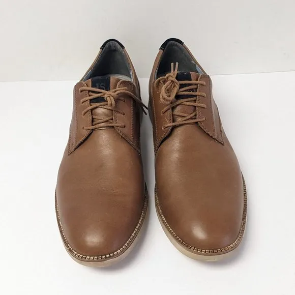Josef Seibel Tyler Lace-Up Oxford Shoes, Brown, Mens 47 EU (US 14-14.5 M)