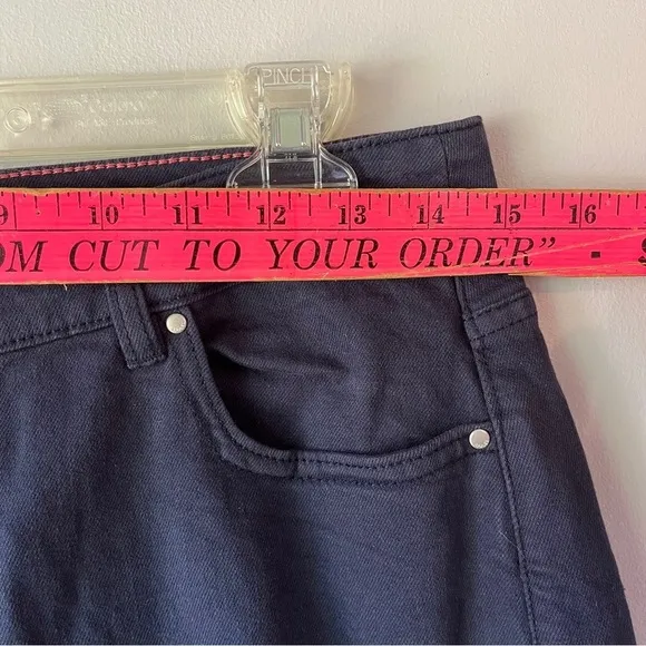 Joules Connie Wide Leg Crop Pants in Navy