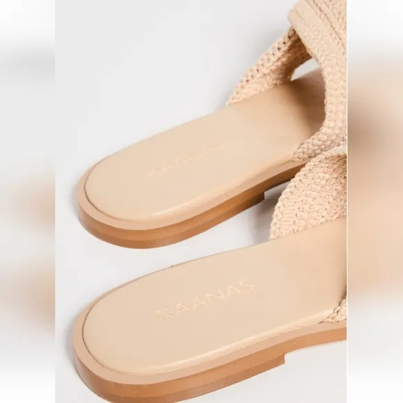 KAANASUvita Textured Wrap Sandal