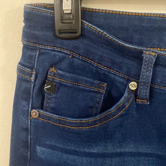 KanCan Vanessa high rise super skinny jeans in classic blue size 28