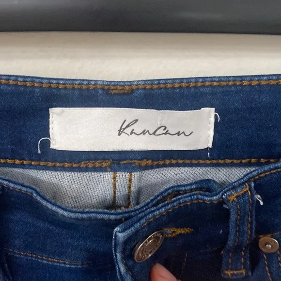 KanCan Vanessa high rise super skinny jeans in classic blue size 28