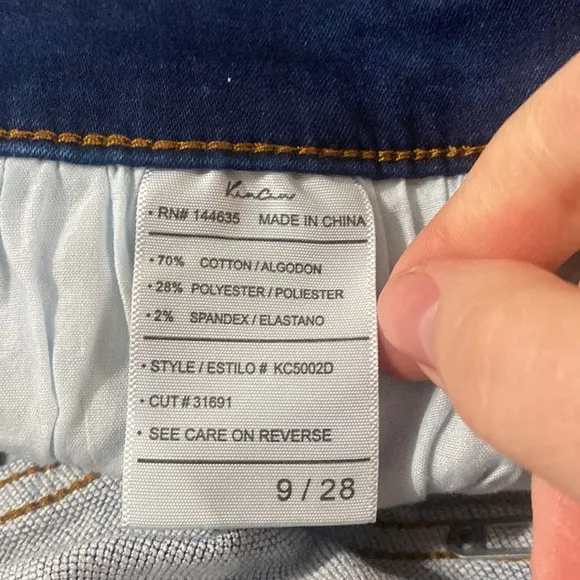 KanCan Vanessa high rise super skinny jeans in classic blue size 28