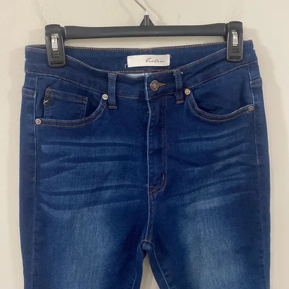 KanCan Vanessa high rise super skinny jeans in classic blue size 28