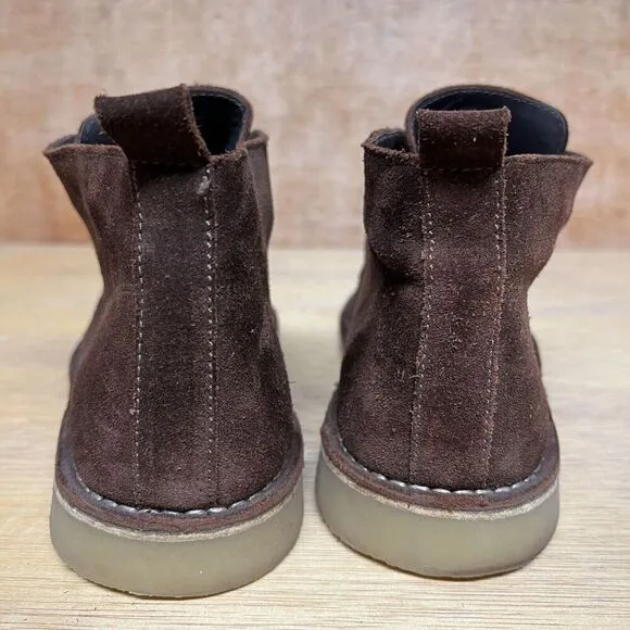 KG Kurt Geiger Men Size 11 US, 44 EU Shoes Ankle Desert Brown Suede Chukka Boots