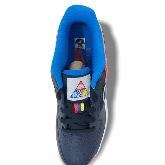 Kids Nike Air Force 1 One Now GS Obsidian Blue NEW