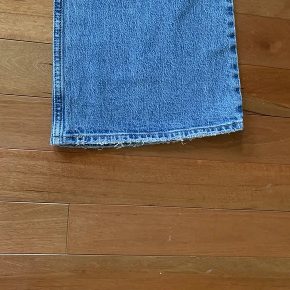 Levi's 70s High Flare Jeans Slim Fit High Rise Denim Blue Women's Size 30 x 32