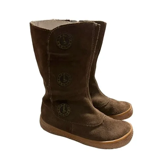 Livie &amp; Luca Sz 8 Marchita Tiempo Brown Suede Boots