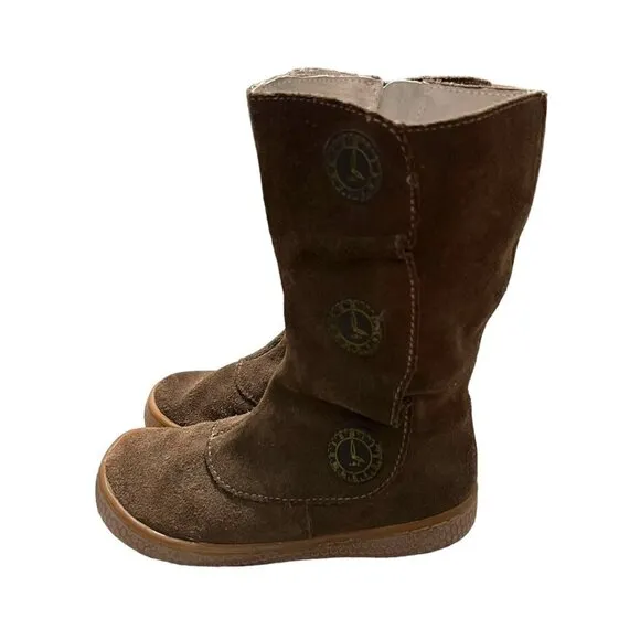 Livie &amp; Luca Sz 8 Marchita Tiempo Brown Suede Boots