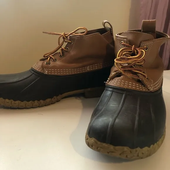 L.L.Bean Boots in classic tan/brown