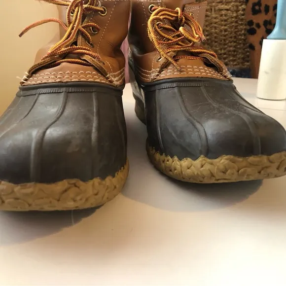 L.L.Bean Boots in classic tan/brown