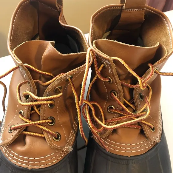 L.L.Bean Boots in classic tan/brown