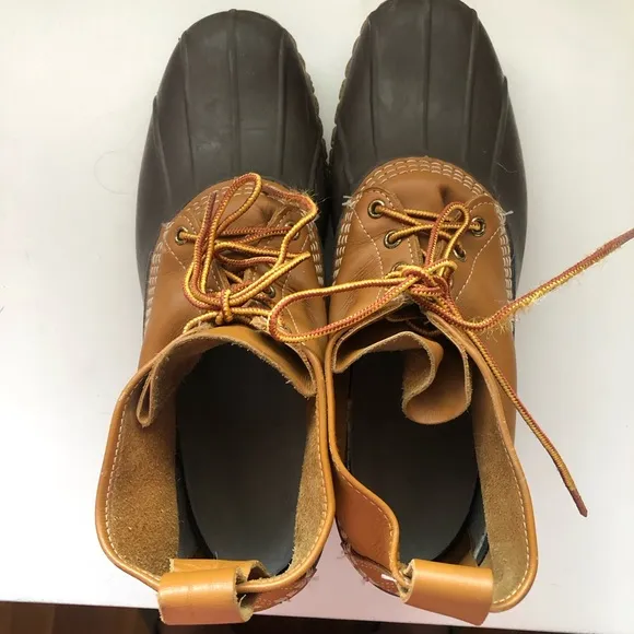 L.L.Bean Boots in classic tan/brown