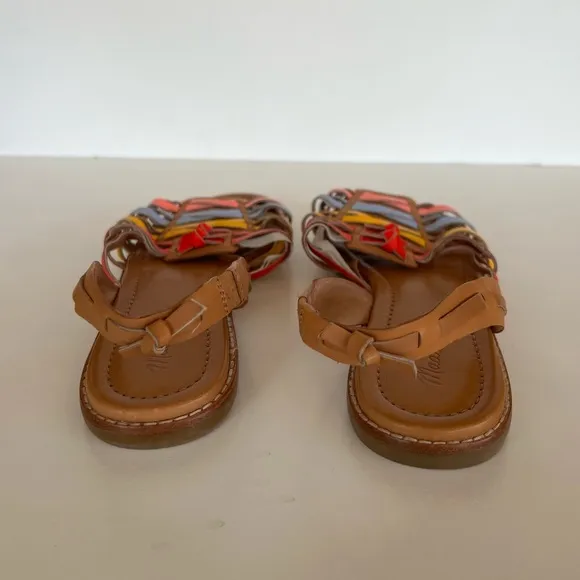 Madewell The Maya Huarache Leather Sandal, Size 9.5