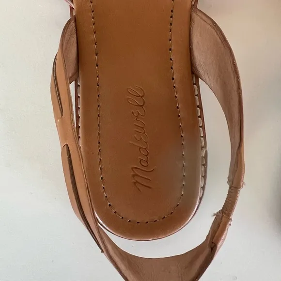 Madewell The Maya Huarache Leather Sandal, Size 9.5
