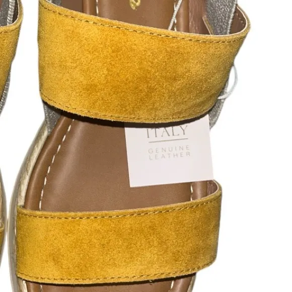 Mariella Made In Italy Suede Sandals