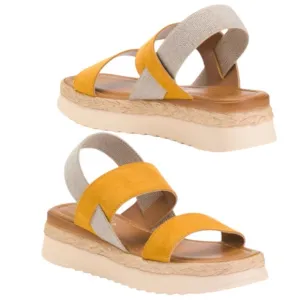 Mariella Made In Italy Suede Sandals