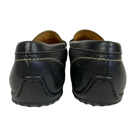 Martin Dingman  Bill Black Leather Penny Driving Loafer Shoes Size 11