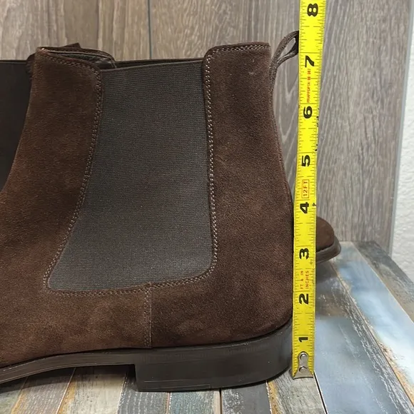 MASSIMO EMPORIO Men’s Brown Suede Ankle Boots Sz 13