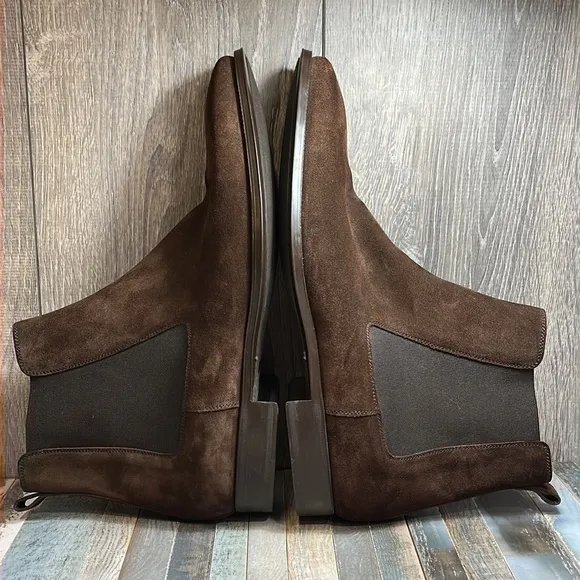 MASSIMO EMPORIO Men’s Brown Suede Ankle Boots Sz 13
