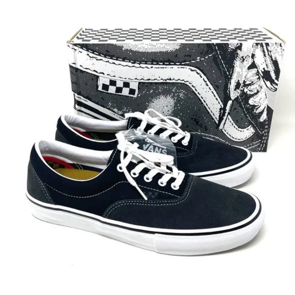 💖MEGA SALE💖Vans Era Twill Raven Black Low  Suede Canvas  Women's  VN0A5FC984E