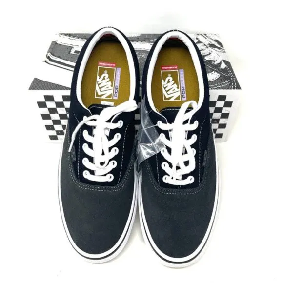 💖MEGA SALE💖Vans Era Twill Raven Black Low  Suede Canvas  Women's  VN0A5FC984E
