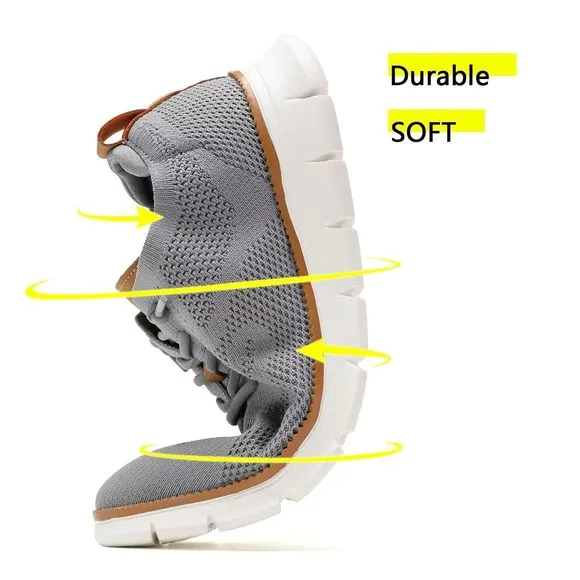 MEN'S CASUAL DRESS SHOES FASHION MESH OXFORDS BUSINESS WALKING WORK SNEAKER