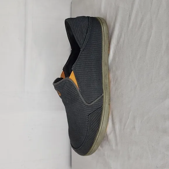 Men’s Olukai Noheah Mesh Slip On Shoes in Dark Shadow 10