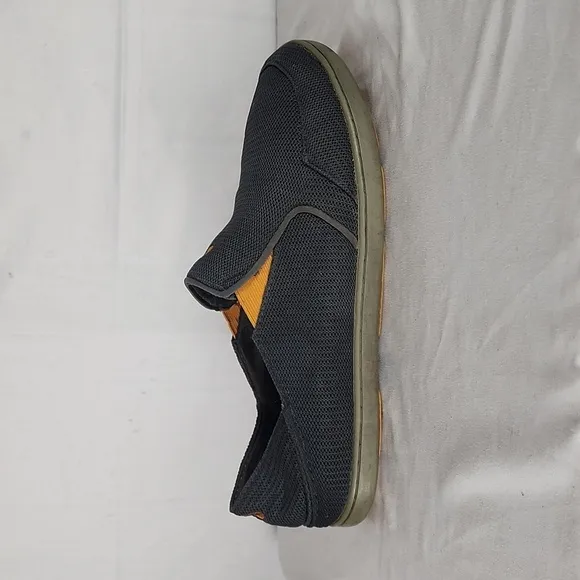 Men’s Olukai Noheah Mesh Slip On Shoes in Dark Shadow 10