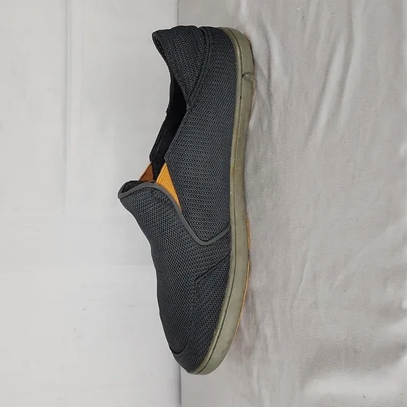 Men’s Olukai Noheah Mesh Slip On Shoes in Dark Shadow 10