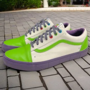 Mens Size 11.5 VANS Toy Story x Old Skool Buzz Lightyear Skate Shoes