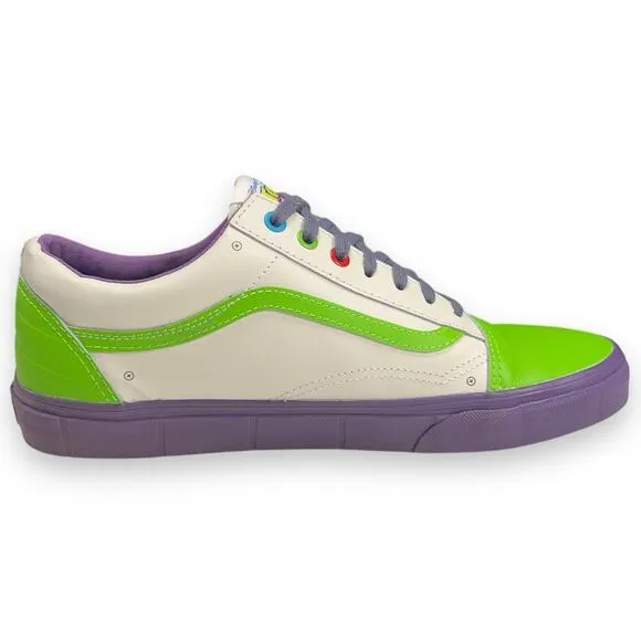 Mens Size 11.5 VANS Toy Story x Old Skool Buzz Lightyear Skate Shoes