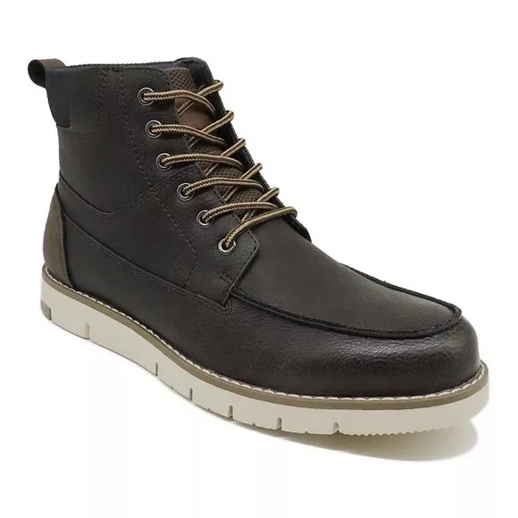 Men's Sonoma Goods For Life Ethan Ankle Boots - Brown - 12 - NIB