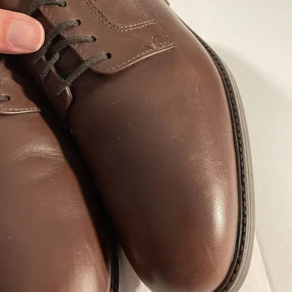 Mephisto Mobils mens shoes Size 8 Dark Brown leather Derby 1922 Air Bag System