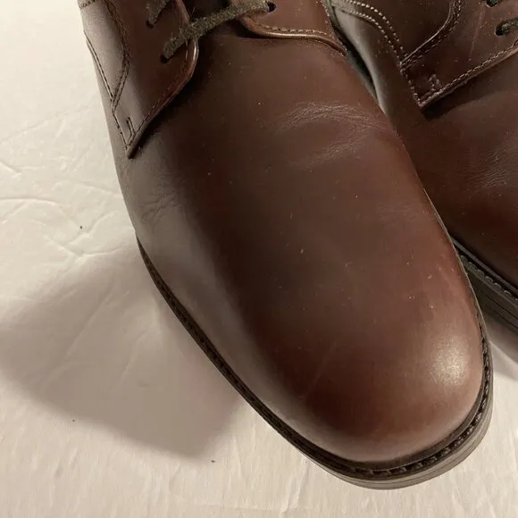 Mephisto Mobils mens shoes Size 8 Dark Brown leather Derby 1922 Air Bag System