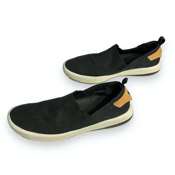 MERRELL Gridway Moc Canvas Slip On Shoes