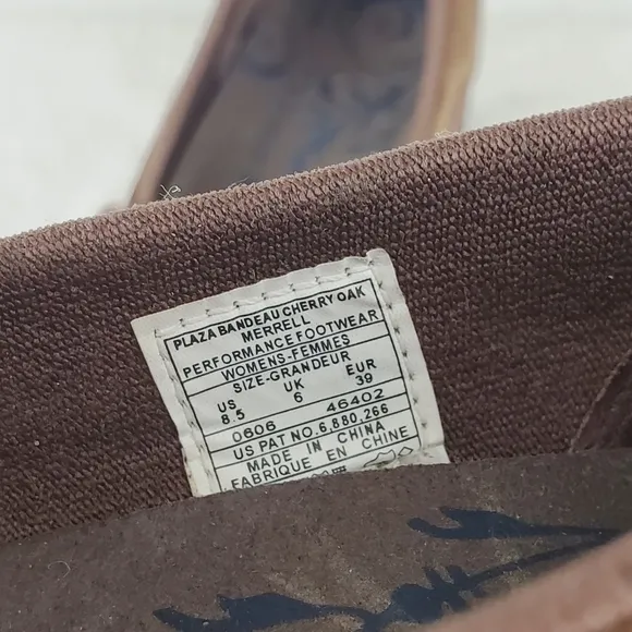 Merrell Plaza bandeau brown shoes
