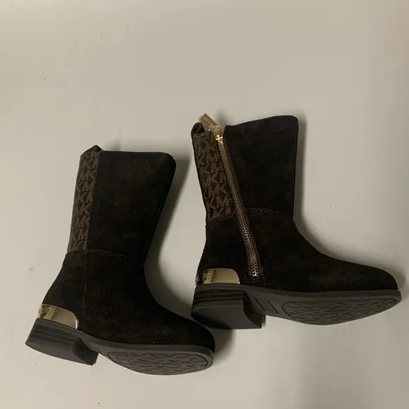 Michael Kors Girls Finley Makysa Logo Boots