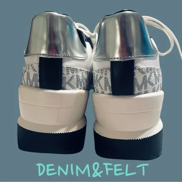 Michael Kors Mabel Platform Sneakers/Shoes | Color: White/Black | NEW!!🖤👟🩶👟