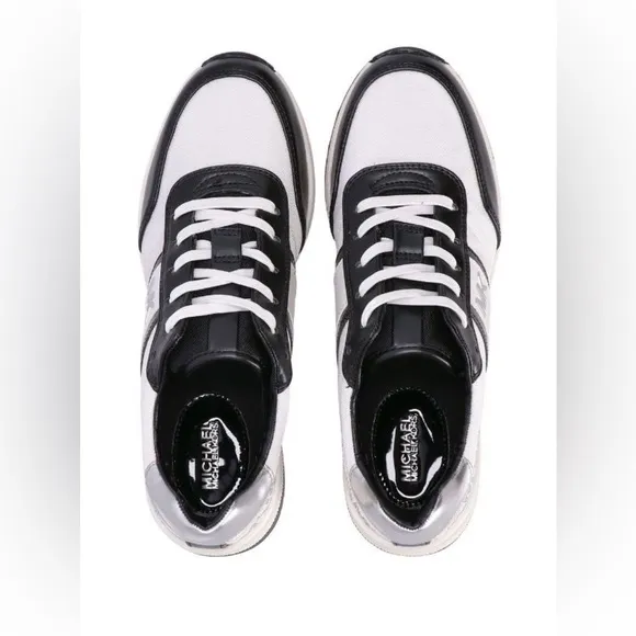 Michael Kors Mabel Platform Sneakers/Shoes | Color: White/Black | NEW!!🖤👟🩶👟