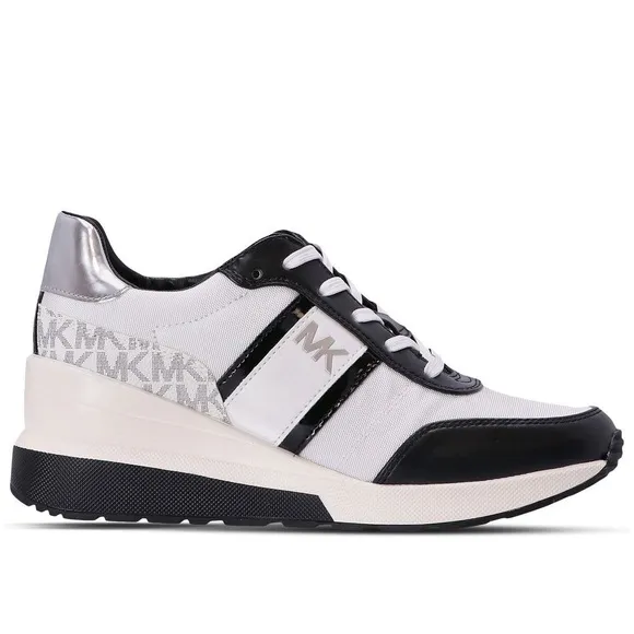 Michael Kors Mabel Platform Sneakers/Shoes | Color: White/Black | NEW!!🖤👟🩶👟