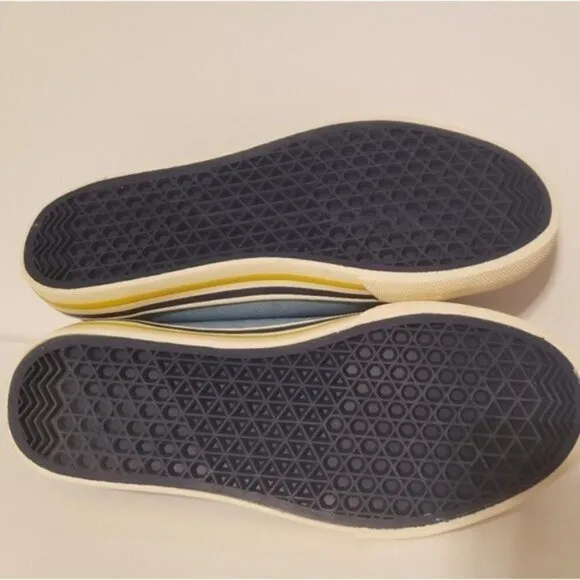 Mini Boden blue slip on shoes 37 / 5  Boy New