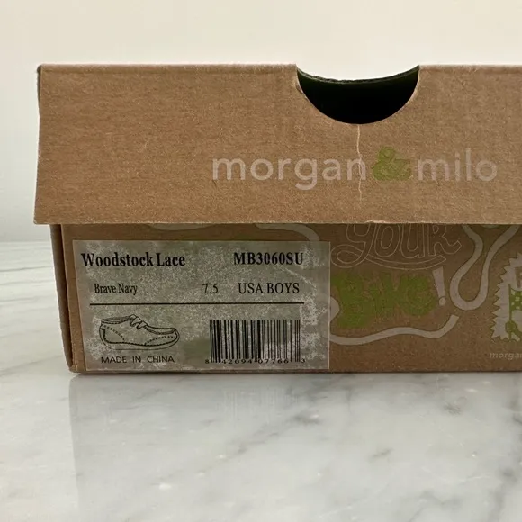 Morgan &amp; Milo Chukka Blue Suede Boots 7.5