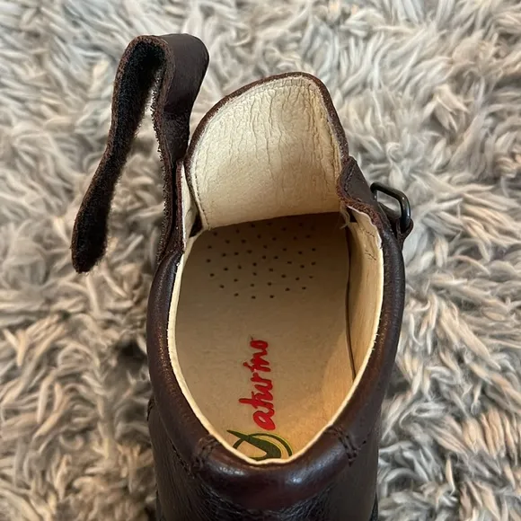 Naturino Brown Leather Oxford Shoes