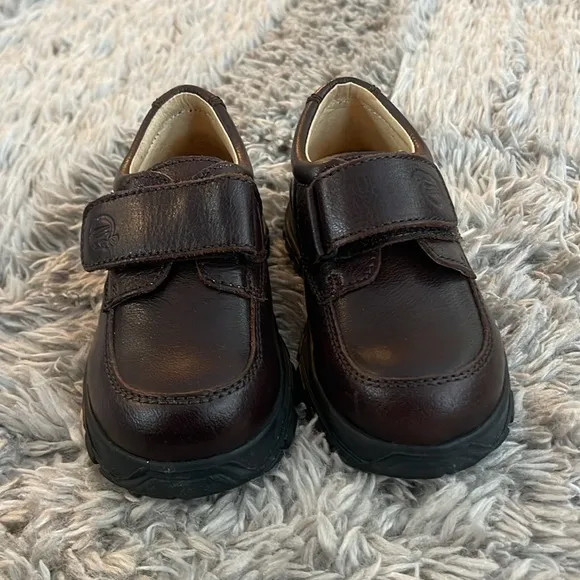 Naturino Brown Leather Oxford Shoes